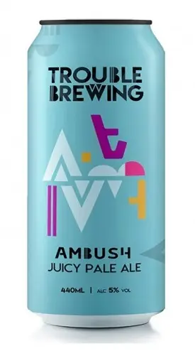 Trouble Brewing - Ambush - 5,0% alc.vol. 0,44l - Juicy Pale Ale