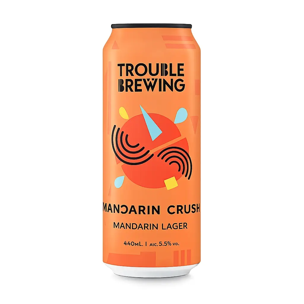 Trouble Brewing - Mandarin Crush - 5,5% alc.vol. 0,44l - Mandarin Lager