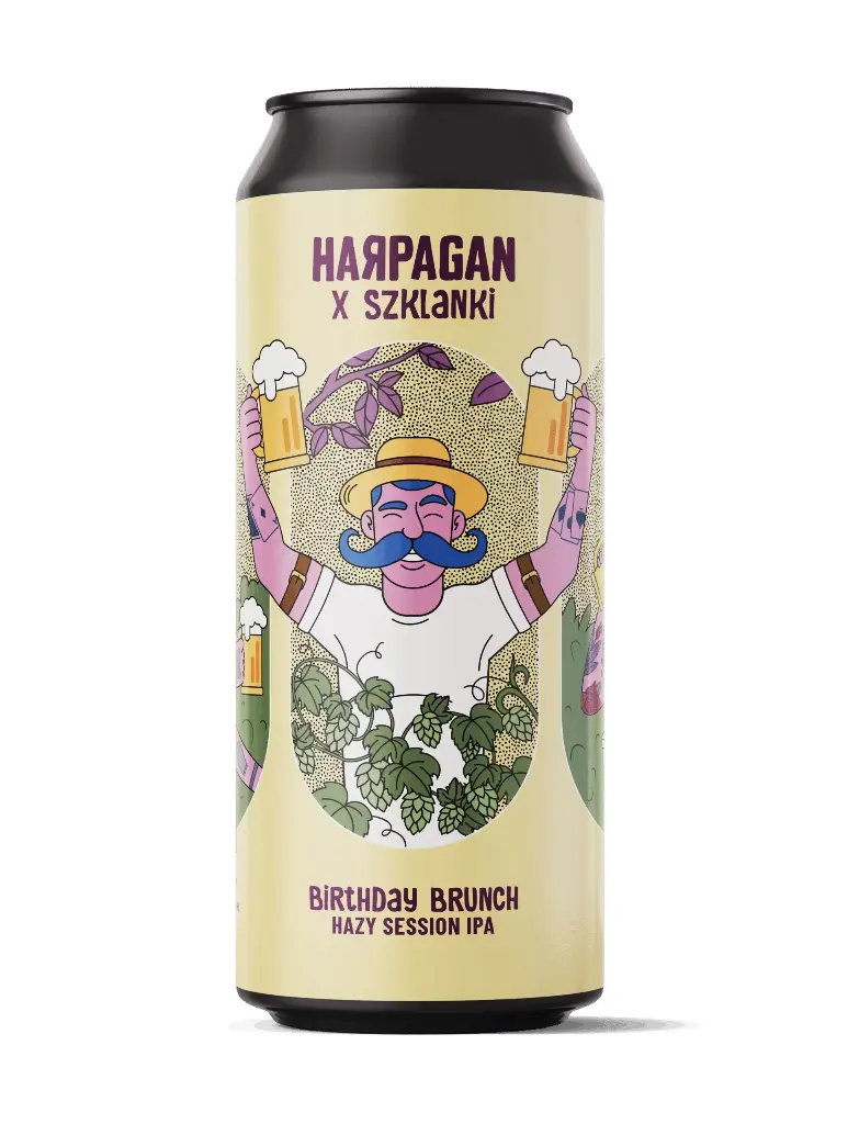 Harpagan - Birthday Brunch - 5,2% alc.vol. 0,5l - Hazy Session IPA