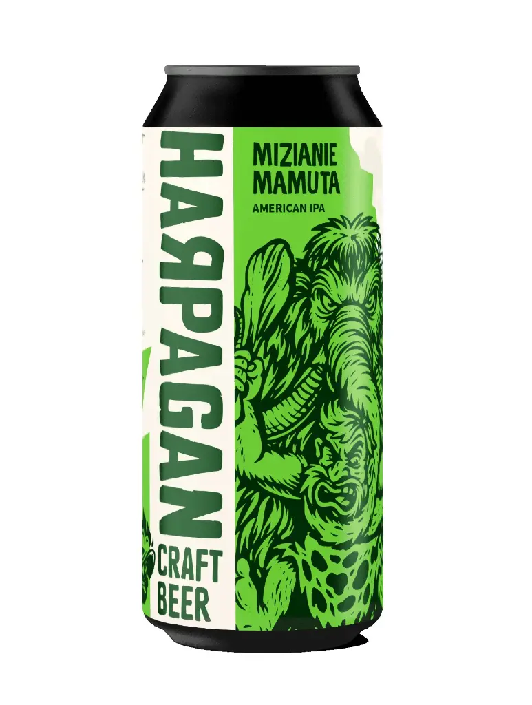 Harpagan - Mizianie Mamuta - 6,5% alc.vol. 0,5l - American IPA