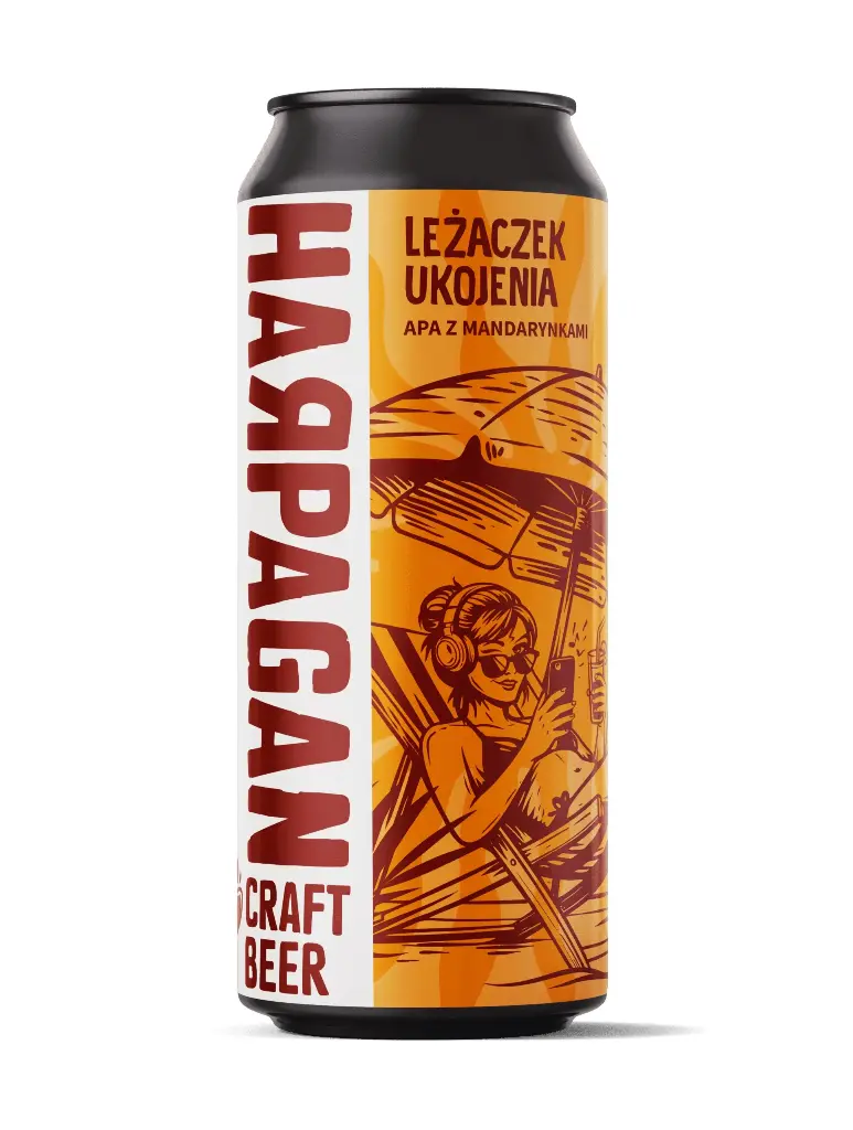 Harpagan - Lezaczek Ukojenia - 4,9% alc.vol. 0,5l - Mandarin APA