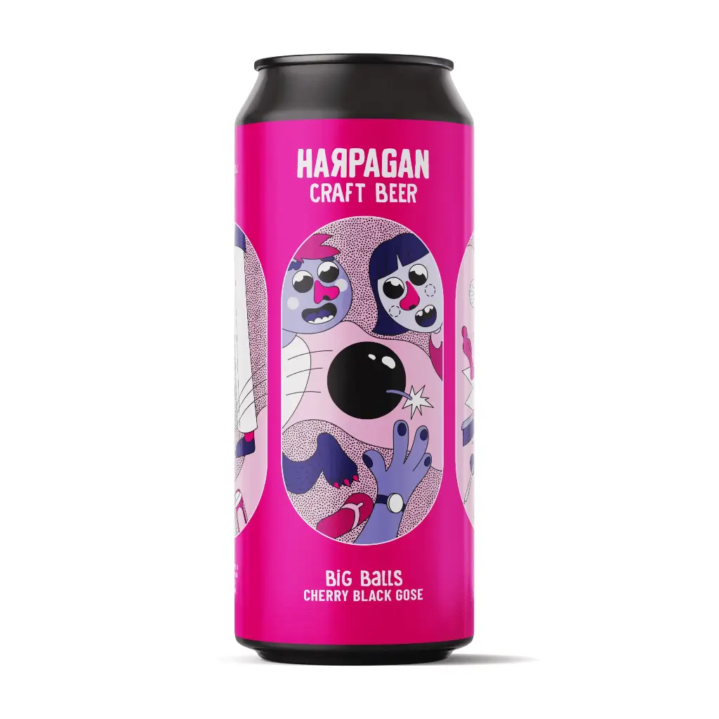 Harpagan - Big Balls - 4,6% alc.vol. 0,5l - Cherry Black Gose