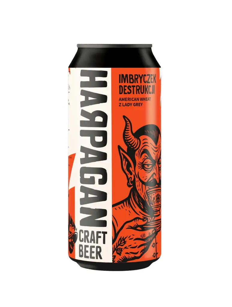 Harpagan - Imbryczek Destrukcji - 5,1% alc.vol. 0,5l - American Wheat with Lady Grey