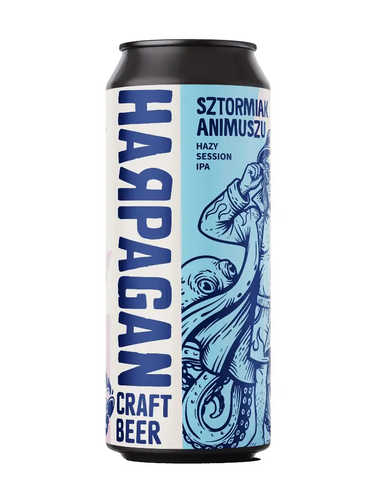 Harpagan - Sztormiak Animuszu - 5,0% alc.vol. 0,5l - Hazy Session IPA