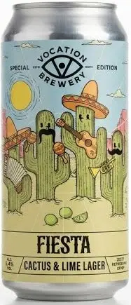 Vocation - Fiesta - 5,4% alc.vol. 0,44l - Cactus & Lime Lager