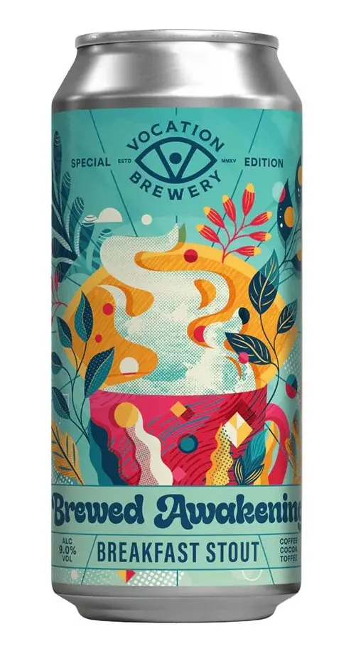 Vocation - Brewed Awakening - 9,0% alc.vol. 0,44l - Breakfast Stout