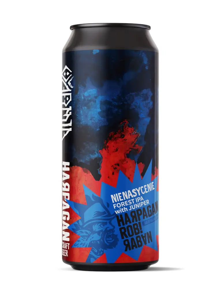 Harpagan - Nienasycenie - 7,5% alc.vol. 0,5l - Forest IPA with Juniper