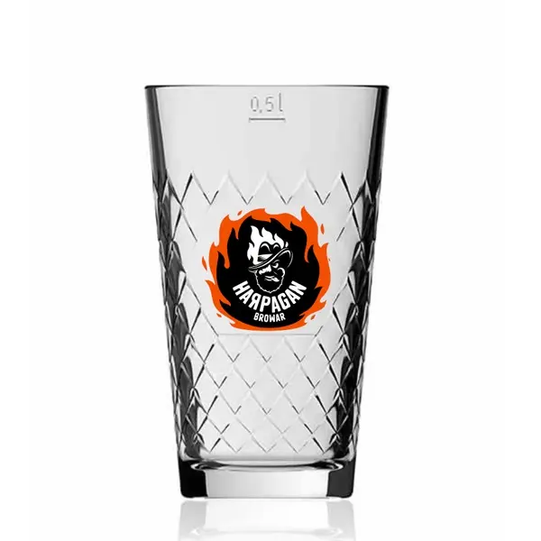 Harpagan - Bierglas mit Logo