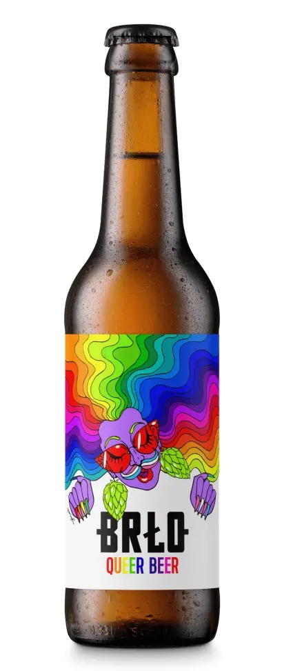 BRLO - Queer Beer - 5,0% alc.vol.0,33l - Lager