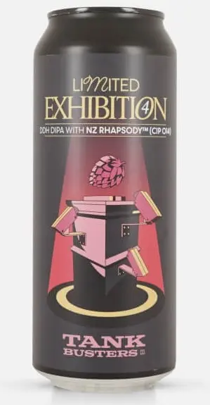 Tankbusters - Limited Exhibition Vol. 4 NZ Rhapsody™ (CIP O14) - 7,5% alc.vol. 0,5l - DDH DIPA