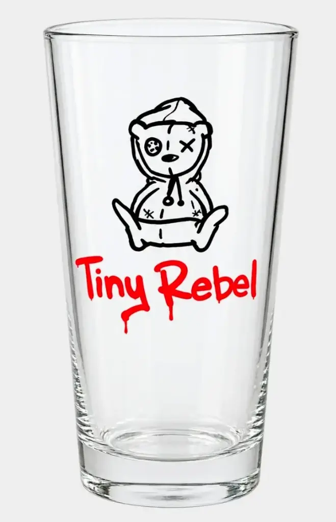 Tiny Rebel - Bierglas - Pint Becherglas