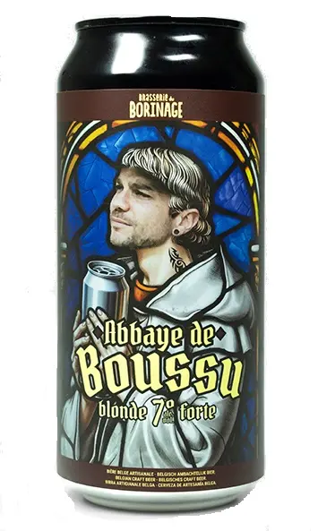 Borinage - Abbaye de Boussu - 7,0% alc.vol. 0,44l - Blonde