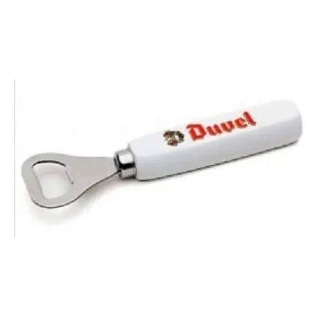 Duvel - Flaschenöffner - Holzgriff weiß