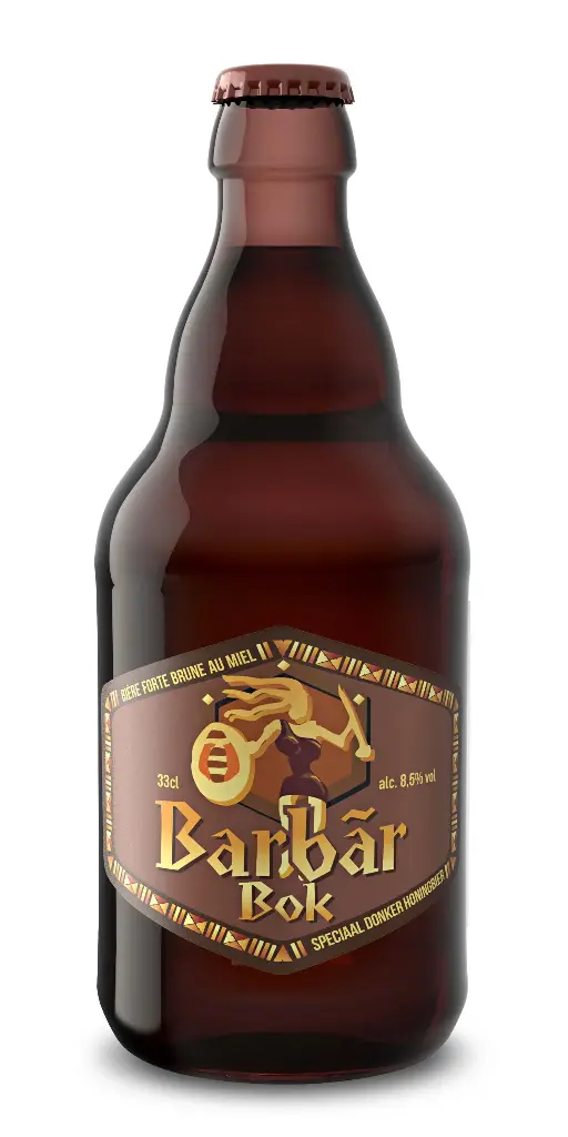 Lefebvre - Barbãr Bok - 8,5% alc.vol. 0,33l - Dunkles Honigbier