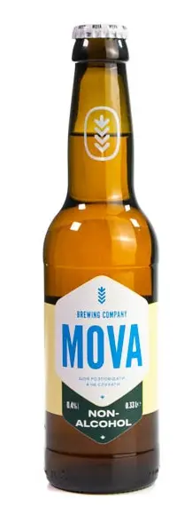 MOVA Brewing Co. - Non-Alcohol - 0,4% alc.vol. 0,33l - Non-Alcoholic IPA