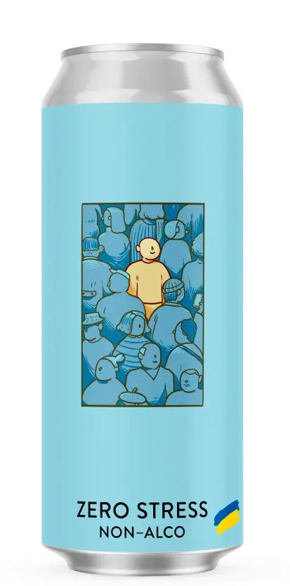 Varvar Brew - Zero Stress - 0,5% alc.vol. 0,33l - Alkoholfreies Pale Ale