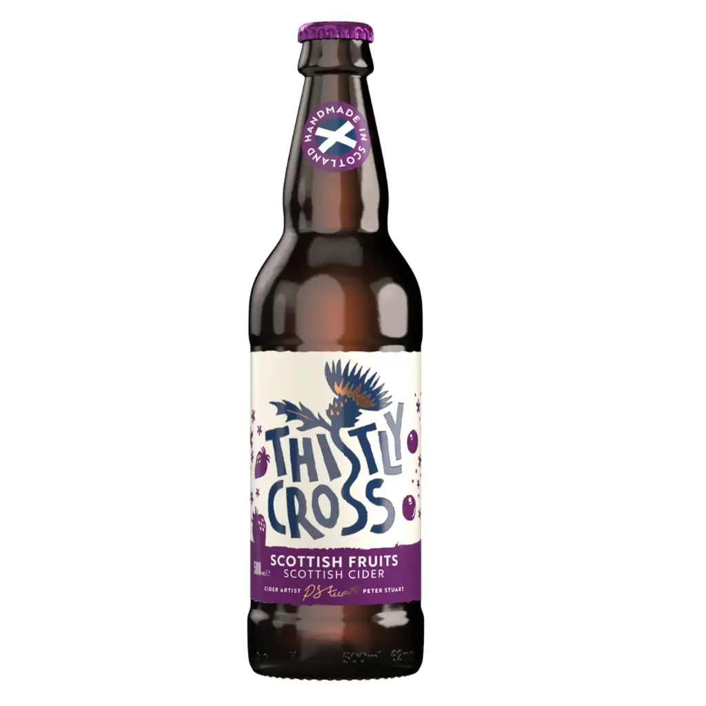 Thistly Cross - Scottish Fruits 8x - 4,0% alc.vol. 0,5l - Fruchtcider
