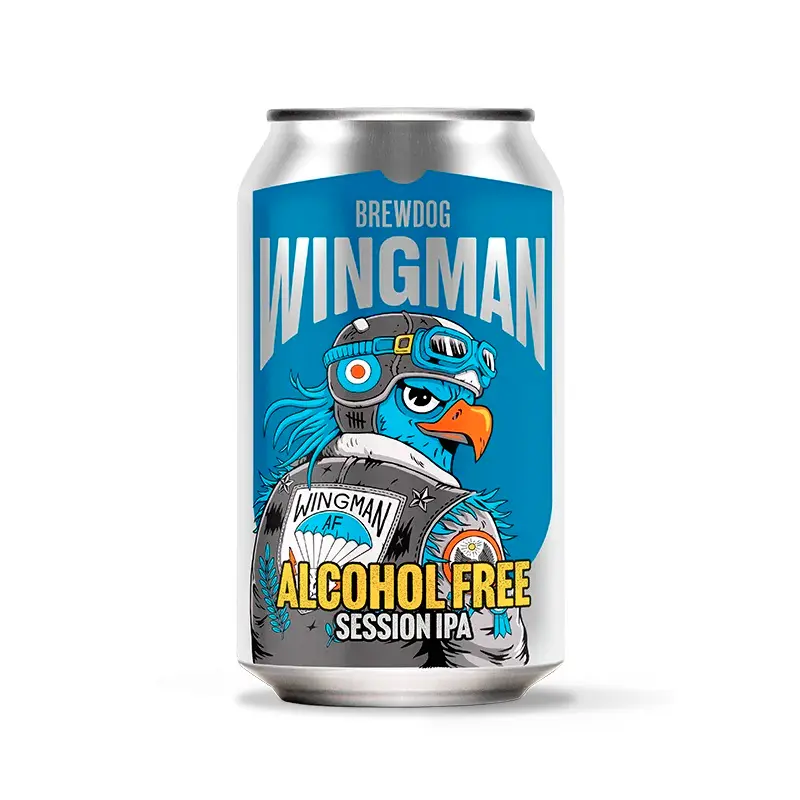 Brewdog - Wingman AF - 0,5% alc.vol. 0,33l - Alkoholfreies Session IPA