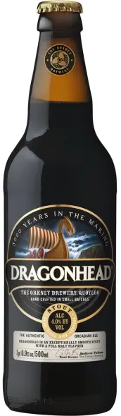 Orkney - Dragonhead - 4,0% alc.vol. 0,5l - Stout