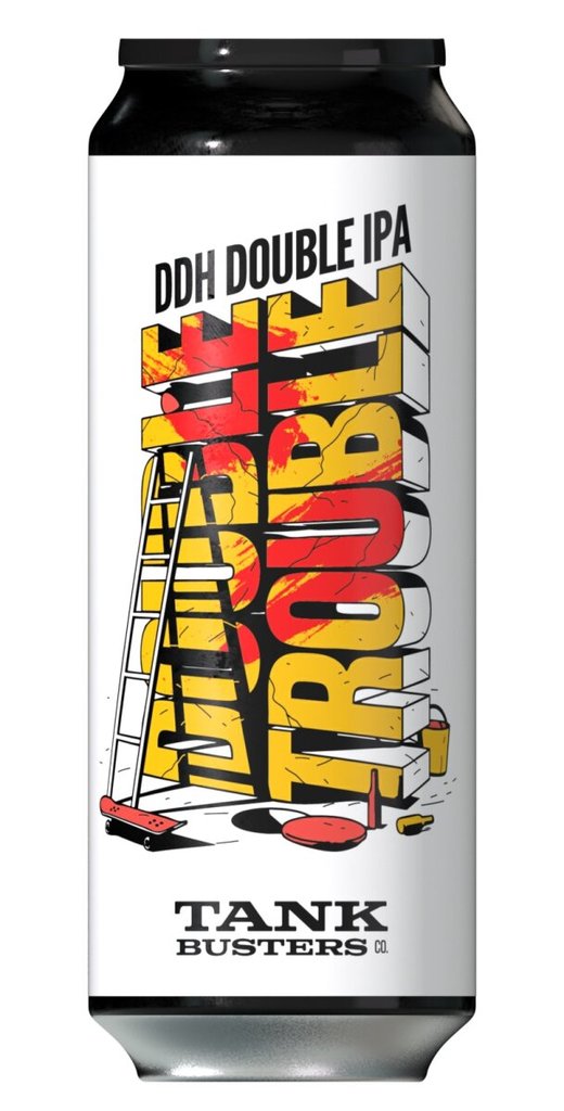 Tankbusters - Double Trouble - 7,5% alc.vol. 0,5l - DDH Double IPA