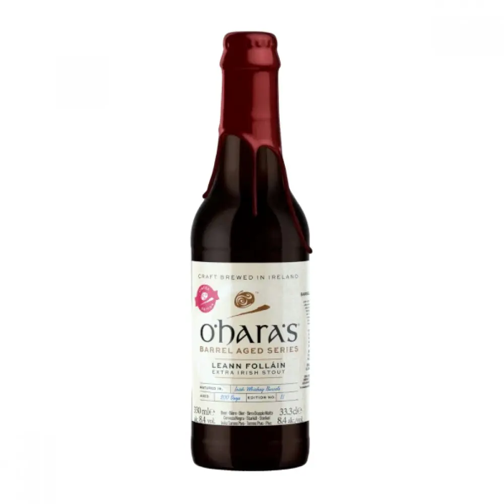 O'Hara's - Barrel Aged Leann Follain No12 - 9,4% alc.vol. 0,33l - Barrel Aged Stout