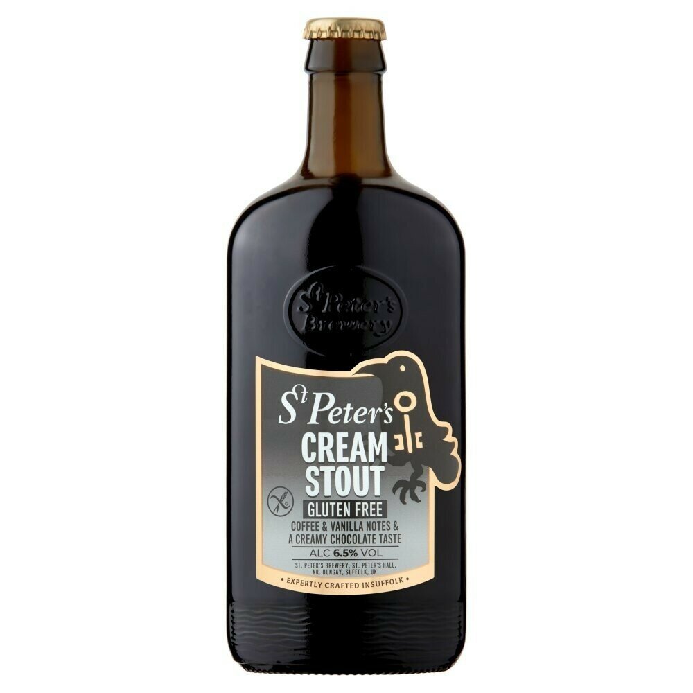 St. Peter's - Cream Stout Gluten Free - 6,5% alc.vol. 0,5l - Glutenfreies Stout