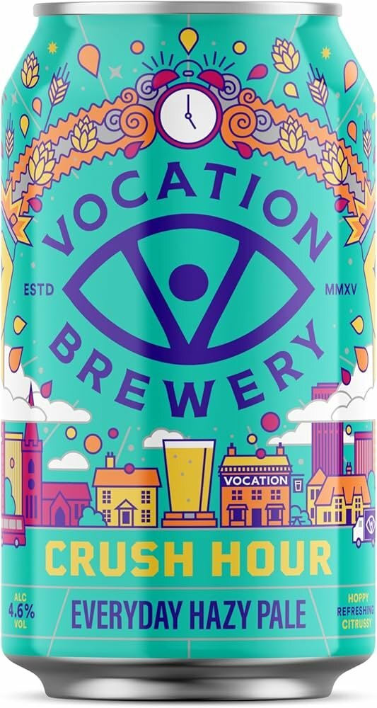 Vocation - Crush Hour - 4,6% alc.vol. 0,33l - Hazy Pale Ale