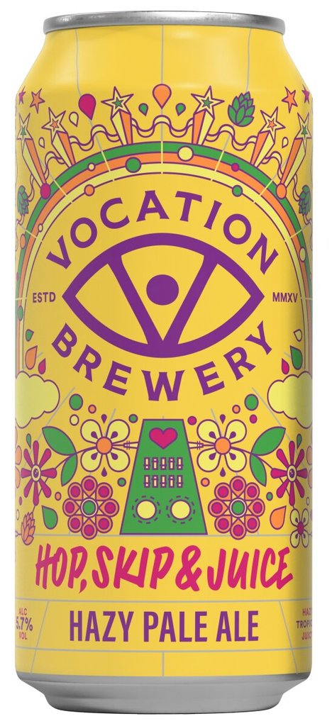 Vocation - Hop, Skip & Juice - 5,7% alc.vol. 0,44l - Hazy Pale Ale