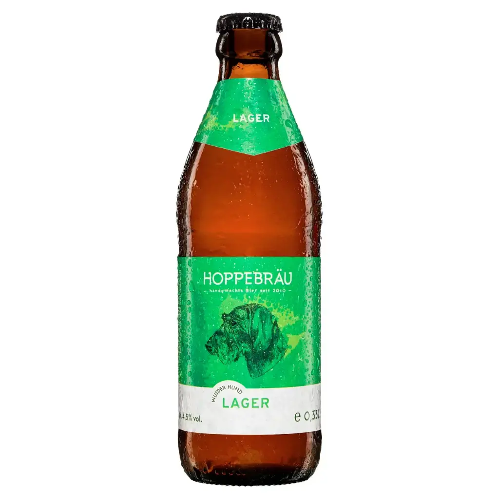Hoppebräu - Wuida Hund - 4,5% alc.vol. 0,33l - Lager