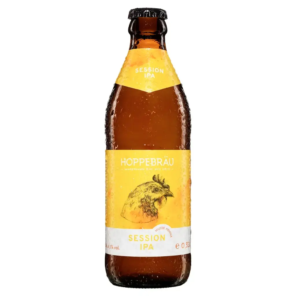 Hoppebräu - Wuide Hehna - 4,1% alc.vol. 0,33l - Session IPA