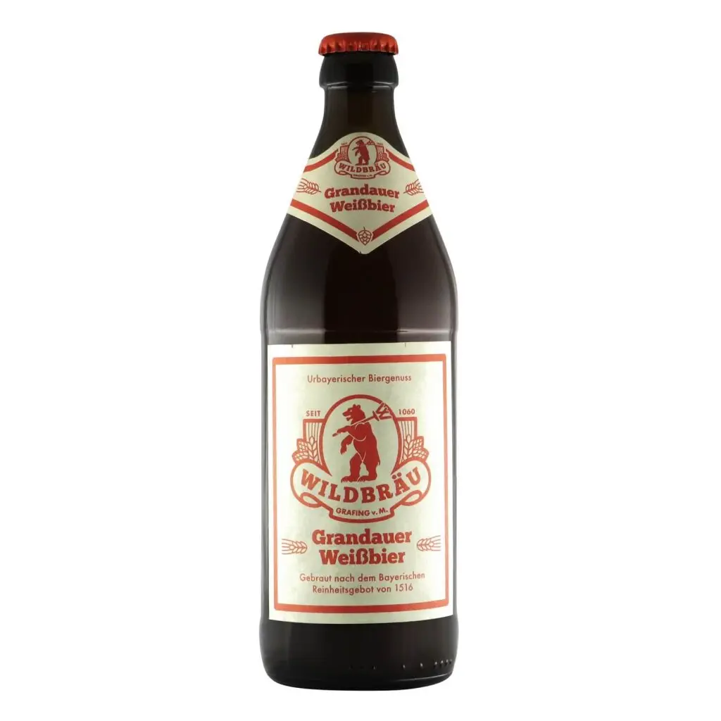 Wildbräu - Grandauer Weißbier - 5,1% alc.vol. 0,5l - Weißbier