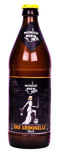 [mbm01] Munich Brew Mafia - Das Kriminelle Helle - 5,0% alc.vol. 0,5l - Kellerbier