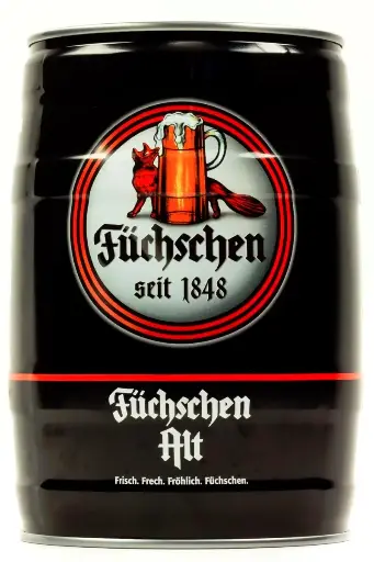 [altbier16] Füchschen - Alt - 4,8% alc.vol. 5l Partyfass - Altbier