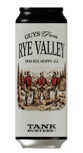 [tank191] Tankbusters - Guys from Rye Valley - 6,4% alc.vol. 0,5l - DDH Rye Hoppy Ale