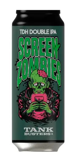 [tank181] Tankbusters - Screen Zombies - 8,5% alc.vol. 0,5l - TDH Double IPA