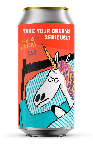 [pretty202] Pretty Decent Beer - Take Your Dreams Seriously - 6,5% alc.vol. 0,44l - NEIPA