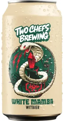[tcb03] Two Chefs Brewing - White Mamba - 5,0% alc.vol. 0,33l - Witbier