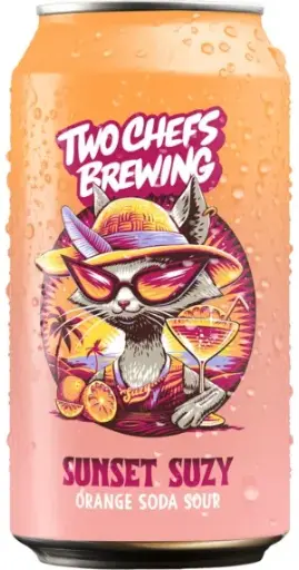 [tcb07] Two Chefs Brewing - Sunset Suzy - 4,8% alc.vol. 0,33l - Orange Soda Sour