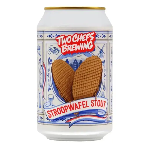 [tcb10] Two Chefs Brewing - Stroopwafel Stout - 6,0% alc.vol. 0,33l - Stroopwafel Stout
