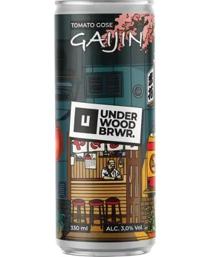[underw58] Underwood BRWR. - Gaijin - 3,0% alc.vol. 0,33l - Tomatengose
