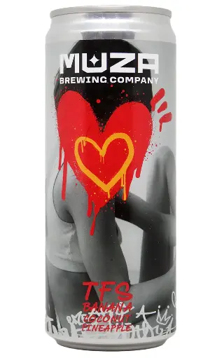 [muza07] Muza - TSF: Coconut, Banana, Pineapple - 5,0% alc.vol. 0,33l - Pastry Sour