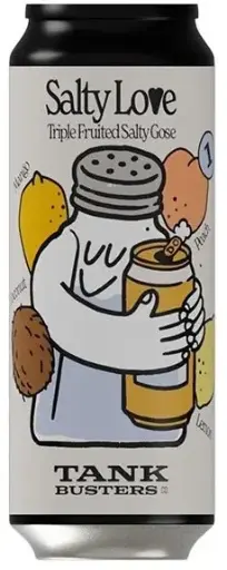 [tank204] Tankbusters - Salty Love Vol. 1 - 4,5% alc.vol. 0,5l - Triple Fruited Gose mit Mango, Pfirsich, Zitrone, Kokosnuss