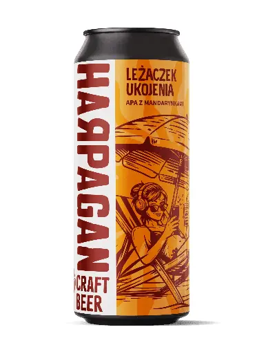 [harp29] Harpagan - Lezaczek Ukojenia - 4,9% alc.vol. 0,5l - Mandarin APA