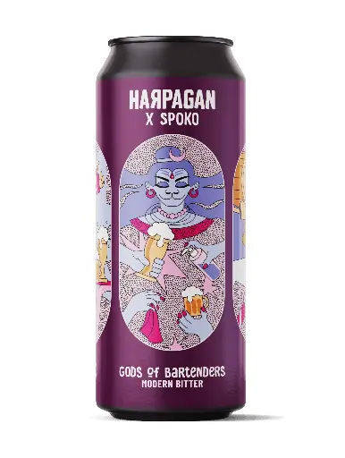 [harp47] Harpagan - Gods of Bartenders - 4,4% alc.vol. 0,5l - Modern Bitter