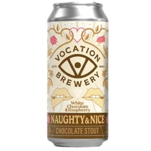 [voca430] Vocation - Naughty & Nice White Chocolate & Raspberry - 6,6% alc.vol. 0,44l - White Stout