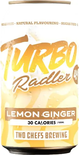 [tcb15] Two Chefs Brewing - Turbo Radler Lemon Ginger - 4,4% alc.vol. 0,33l - Radler