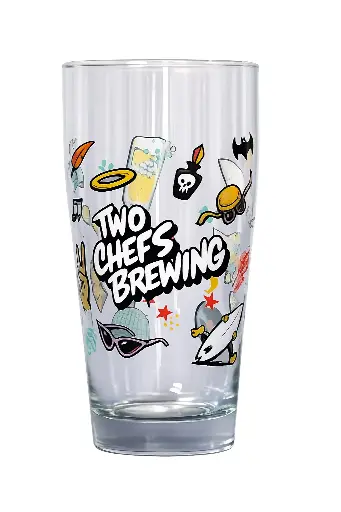 [tcb00-03] Two Chefs Brewing - Bierglas