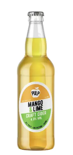 [celticm01] Celtic Marches - Pulp Mango & Lime - 4,0% alc.vol. 0,5l - Cider 