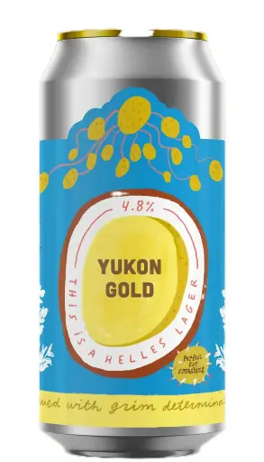 [pretty232] Pretty Decent Beer - Yukon Gold - 4,8% alc.vol. 0,44l - Helles Lager