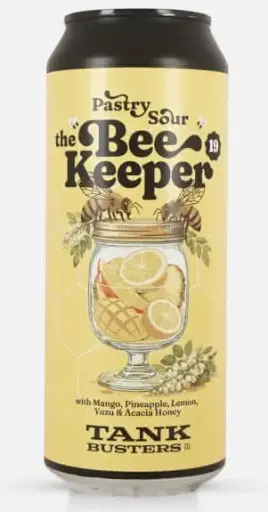 [tank219] Tankbusters - The BeeKeeper Vol. 19 - 5,0% alc.vol. 0,5l - Mango, Pineapple, Lemon, Yuzu & Acacia Honey